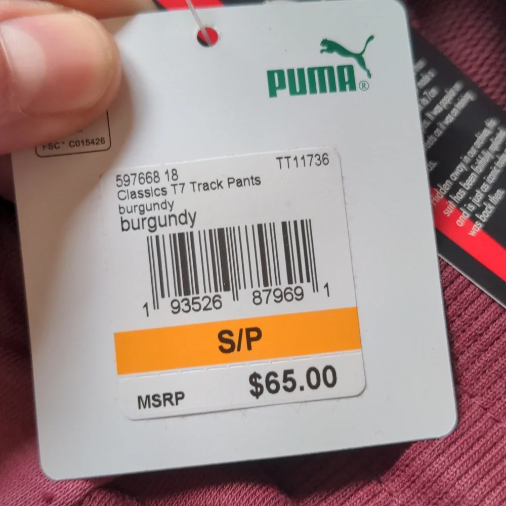 54-**NWT** Puma lightweight trackpants - Picture 8 of 8